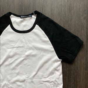 Brandy Melville - Cropped Baseball Tee